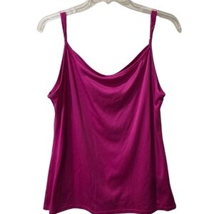 NY Collection Bold Magenta Camisole Top